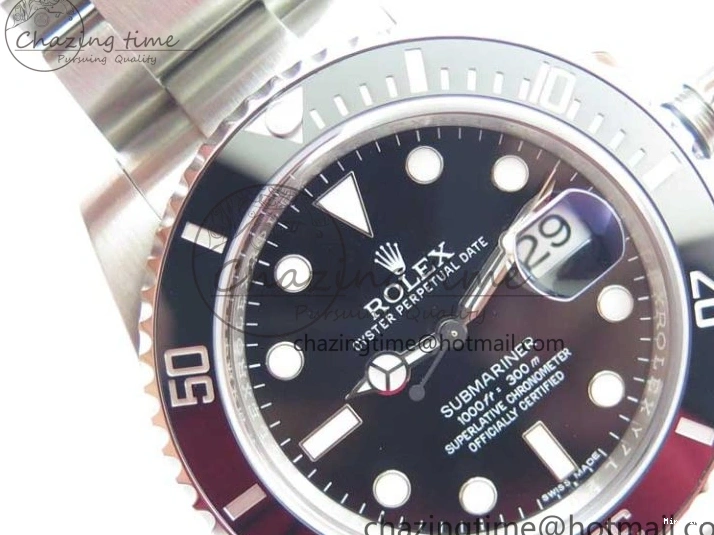 MiroTime 0409 Submariner 116610 LN Black Ceramic ZRF 1:1 Best Edition on SS Bracelet VR3135 (CF Bezel) Contemporary 2758